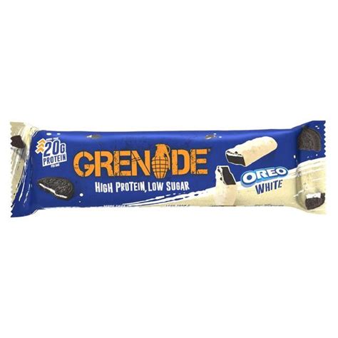 Grenade Oreo White Protein Bar | Ocado