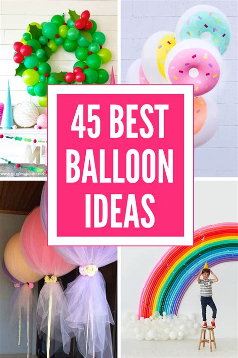 45 Awesome DIY Balloon Decor Ideas - Pretty My Party