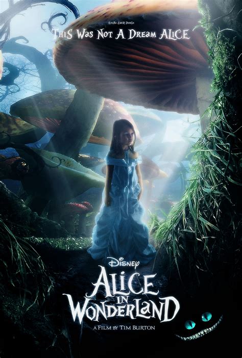 Alice In Wonderland Tim Burton Poster