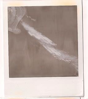 Polaroid scans: fingerprint on black & white abstract (c20… | Flickr