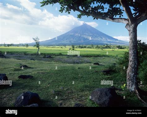 Mayon Volcano, Bicol, Philippines Stock Photo - Alamy