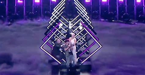 Eurovision stage invader grabs mic during UK entry SuRie's performance - Cornwall Live