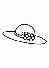 Hat Coloring Pages To Print  Free Printable sketch template