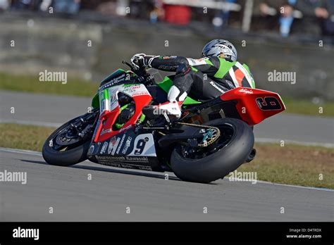 chris walker on the kawasaki, bsb 2013 Stock Photo - Alamy