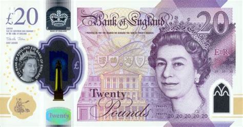 Bank of England issues new 20-pound note - stevenbron.nl