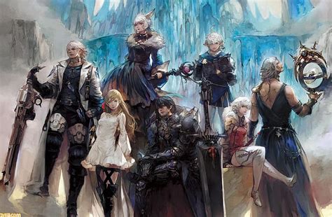 HD wallpaper: fantasy art, artwork, Final Fantasy, Final Fantasy XIV ...