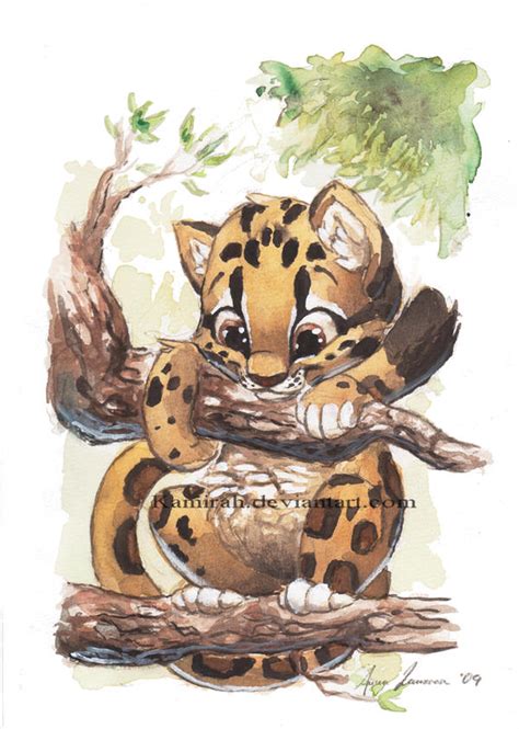 Clouded Leopard by Kamirah on DeviantArt