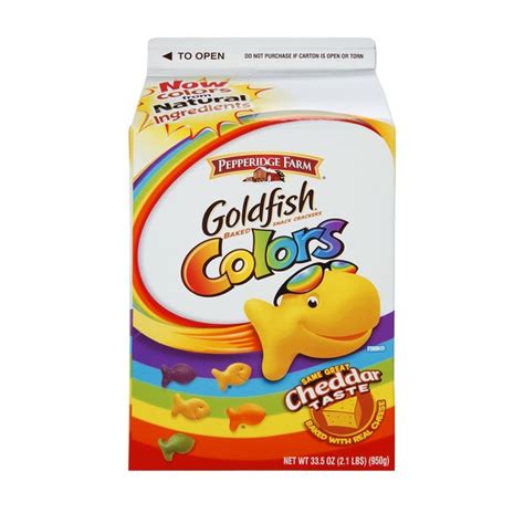 Goldfish Pepperidge Farm Goldfish Colors Baked Snack Crackers (33.5 oz ...