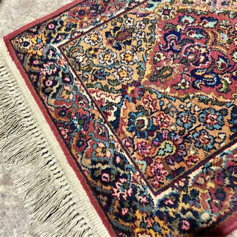 Vintage Karastan MultiColor Panel Kirman Design 717 Wool Area Rug 2×4 ...