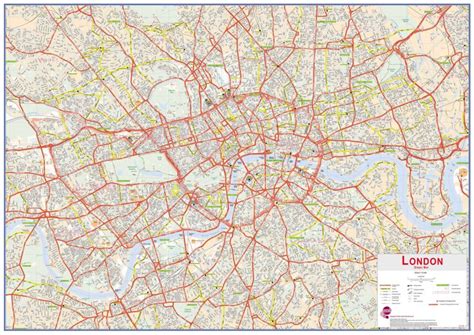 Large Map Of London - Chlo Melesa