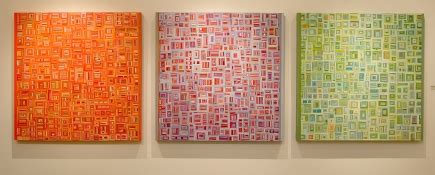 Jane McMahan : Grid Paintings