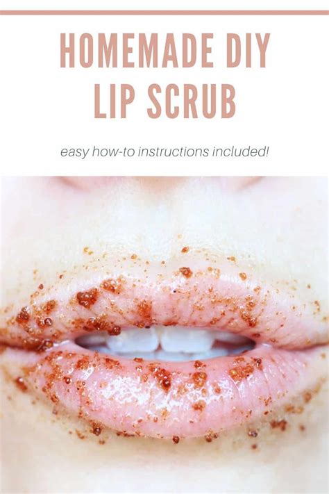 Homemade DIY Lip Scrub | The Toasted Pine Nut