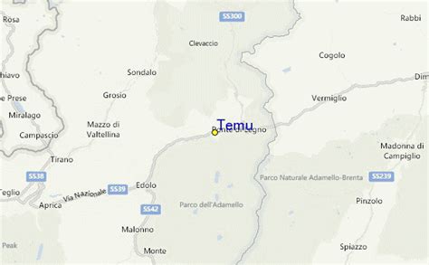 Temù Ski Resort Guide, Location Map & Temù ski holiday accommodation