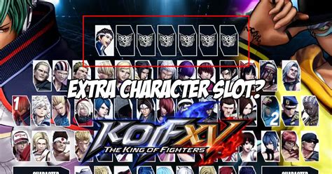 The updated King of Fighters 15 character select screen has fans ...