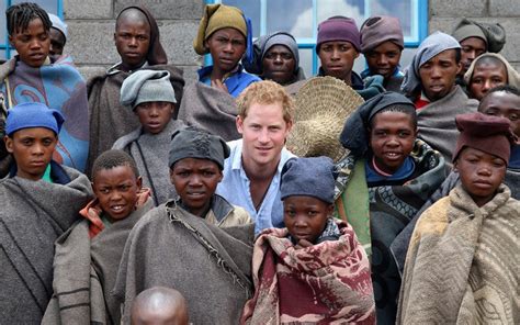 Prince Harry visits Lesotho to photograph Sentebale charity projects, in pictures