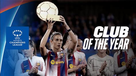 Barcelona Celebrate Being Named Women's Club Of The Year At Ballon d'Or Ceremony - YouTube