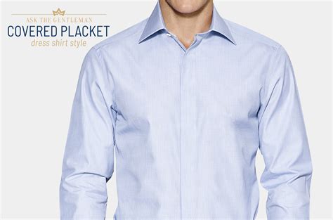 8 Popular Dress Shirt Front Placket Types