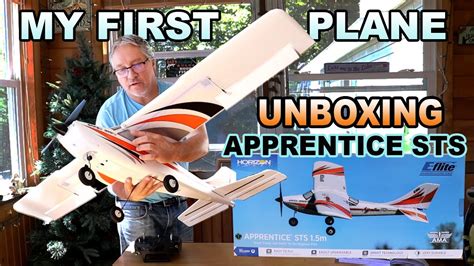 RC Plane - Horizon Hobby Apprentice STS airplane unboxing- My first plane - YouTube