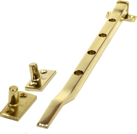 Window Locking Casement Stay Brass 250mm: Amazon.co.uk: DIY & Tools