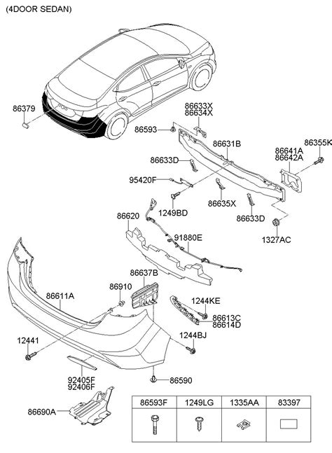 [DIAGRAM] 2005 Hyundai Elantra Rear Bumper Diagram - MYDIAGRAM.ONLINE