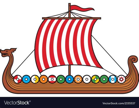 viking ship - Google Search | Viking ship, Ship vector, Boat crafts