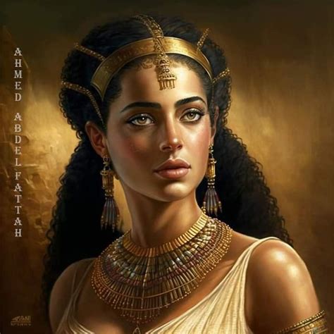 Egyptian Queens by AI Artificial intelligence, Ancient Egypt, الذكاء ...