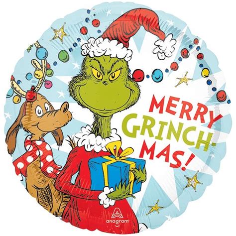 Grinch Christmas Foil Balloon: Party at Lewis Elegant Party Supplies, Plastic Dinnerware, Paper ...