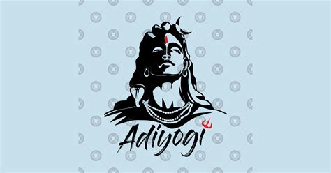 Adiyogi or Adhi Yogi Shiva Mahadev Aum Hindu - Shiva - Posters and Art ...