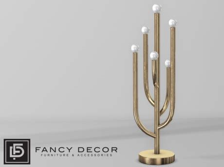 Second Life Marketplace - Fancy Decor: Ruben Cactus Lamp