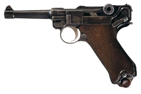 WWI German 1917 Dated Erfurt Luger Pistol