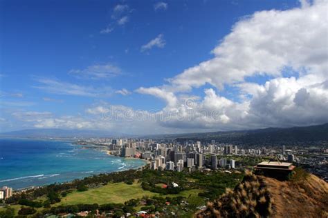 Stock Image of Diamond Head, Honolulu, Hawaii Stock Photo - Image of ...