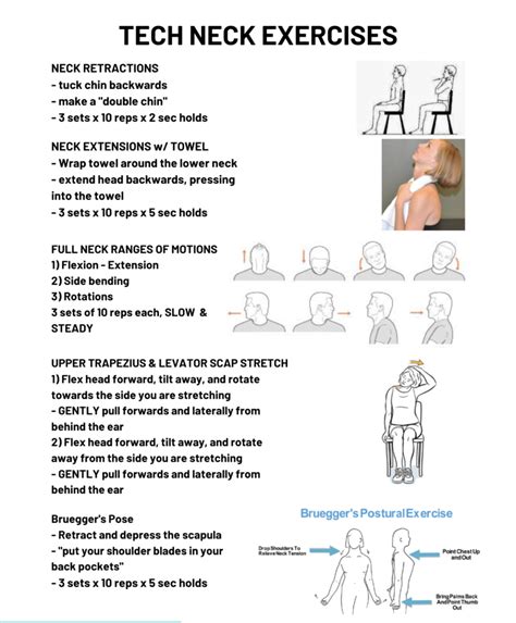 TECH NECK EXERCISES – SAGE CHIROPRACTIC CLINIC Nantwich