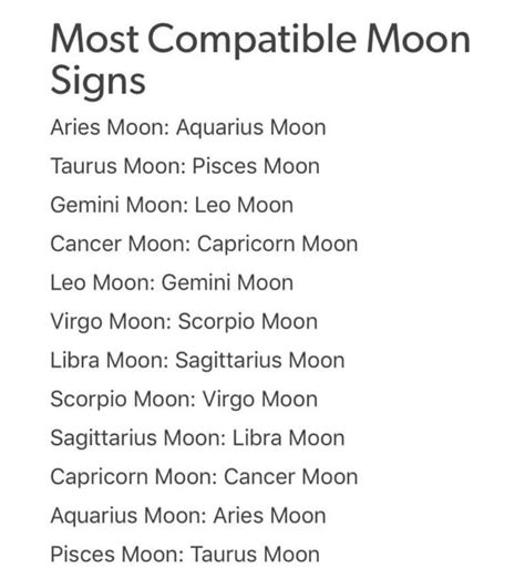 Discover Your Compatible Moons