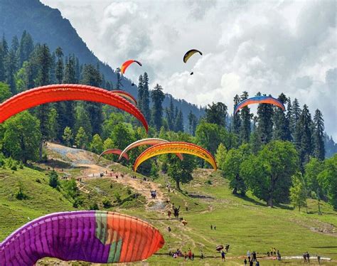 Paragliding Short Fly – Solang Valley | Solang Valley Sports Center