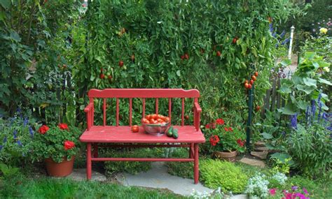 Two Men and a Little Farm: LITTLE RED BENCH, INSPIRATION THURSDAY