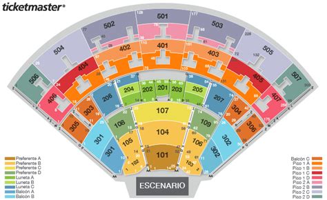 Auditorio Nacional Seating Chart: A Visual Reference of Charts | Chart ...