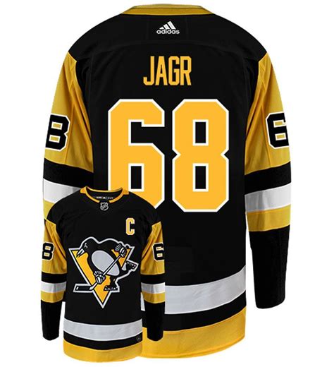 Jaromir Jagr Pittsburgh Penguins Adidas Authentic Home NHL Vintage ...