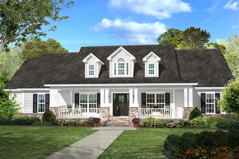 Southern Country Home Plan, 4 Bedrm, 2420 Sq Ft - #142-1131