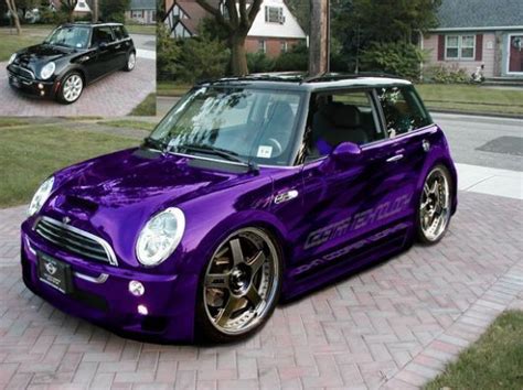 Purple Mini Cooper | Carros lindos, Autos, Coches clásicos