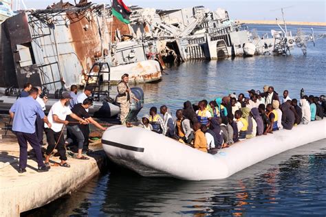 Libyan Coast Guard rescues 53 illegal immigrants off Sabratha coast ...