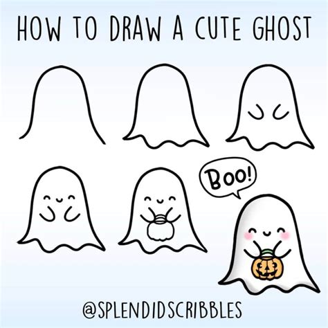 How to draw halloween stuff step by step - The Smart Wander