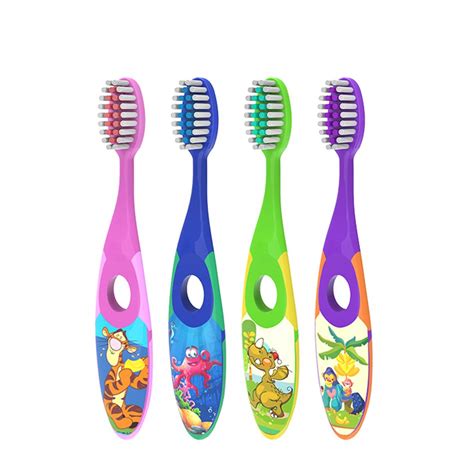 Soft Bristle Toothbrush for Kids Aged 3 to 6 - Crown Toothbrush ...