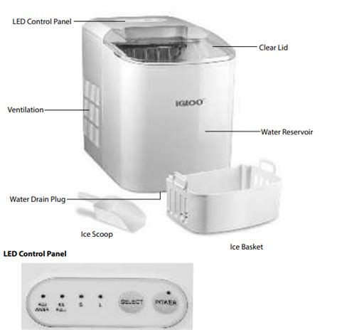 IGLOO ICEB26WH Automatic Ice Maker User Manual - Manuals Clip