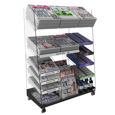 Freestanding Newspaper Display Stands – Bartuf