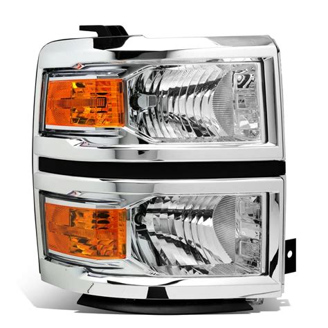 For 2014 to 2015 Chevy Silverado 1500 1PC Factory Style Headlight ...