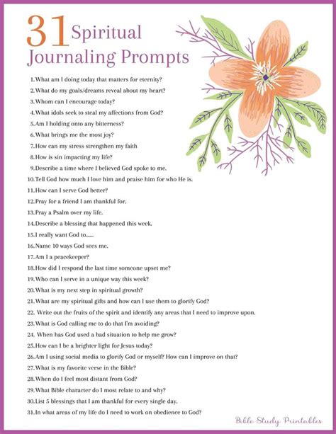 Christian journaling prompts are a great way to spark deeper ...