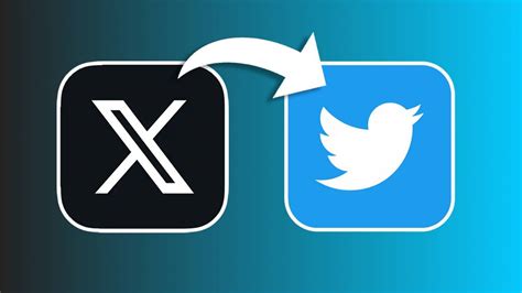 How To Change The X Icon To The Blue Twitter Icon With The Little Bird - GEARRICE