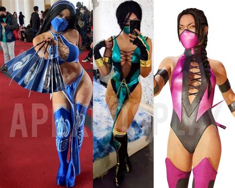 Mortal Kombat Female Characters Cosplay