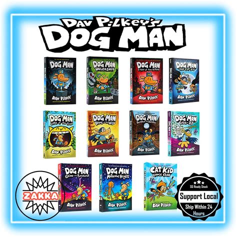 [Ready Stock] Latest Dogman Series (11 Hardcover Books) | Shopee Singapore