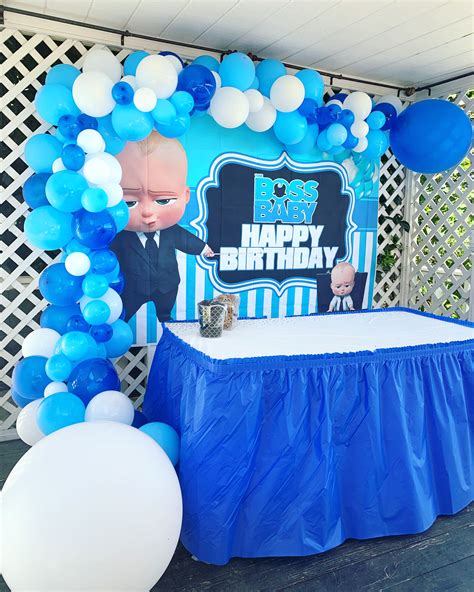 Baby Birthday Decorations, Boss Birthday, Boys First Birthday Party Ideas, Baby Boy 1st Birthday ...